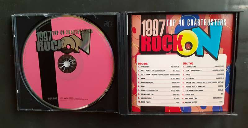 1997 Rock On - Top 40 Chartbusters  (2 CD Set)