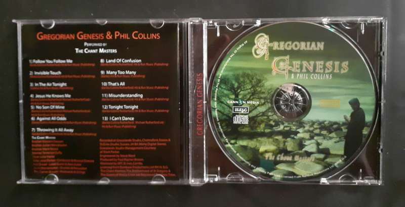 Gregorian - Chant  Genesis & Phil Collins (CD) - Europe Edition