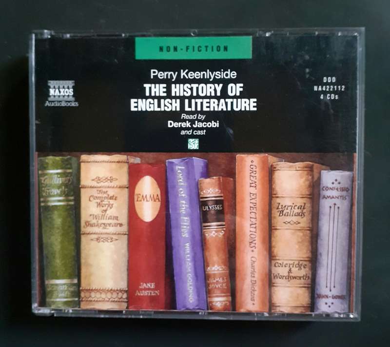 Perry Keenlyside - History of English Literature Read by Derek Jacobi - Audio Book (4 CD Set)