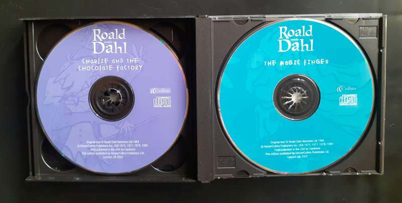 Roald Dahl 4 Favourite Stories Read by Roald Dahl - Audio Book (4 CD Set)