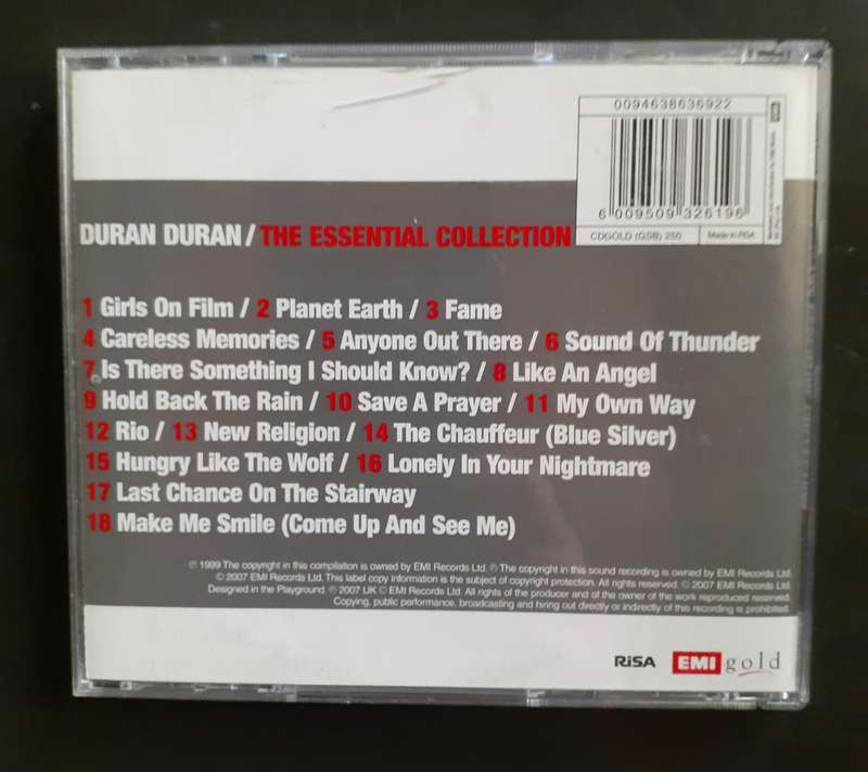 Duran Duran - The Essential Collection (CD)