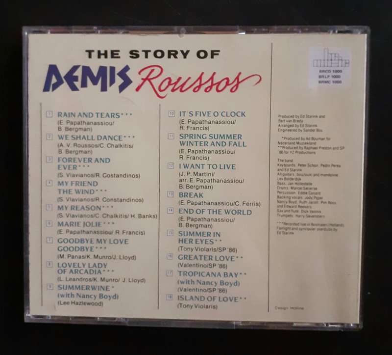 Demis Roussos - The Story of Demis Roussos - Netherlands Edition (CD)