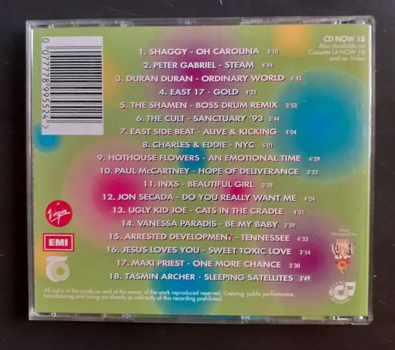 Now That`s What I Call Music Vol.18 (CD)