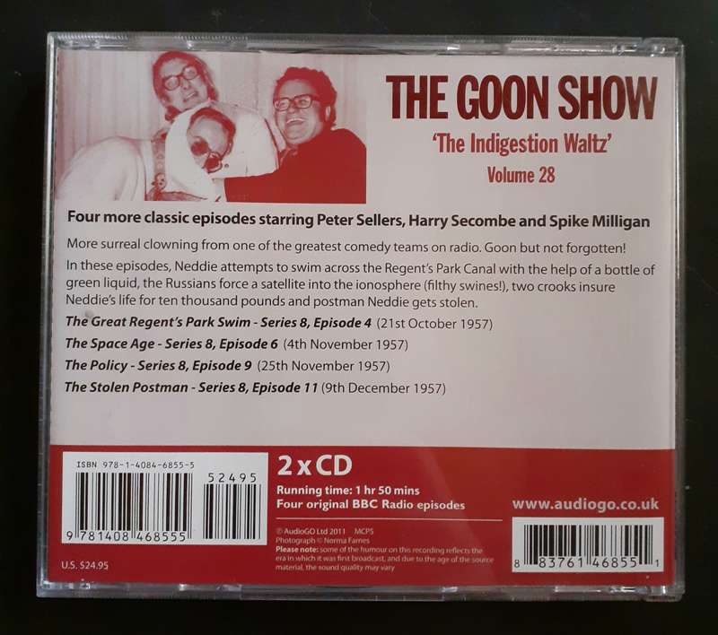 BBC Radio Collection - The Goon Show  Vol.28 (2 CD Set)