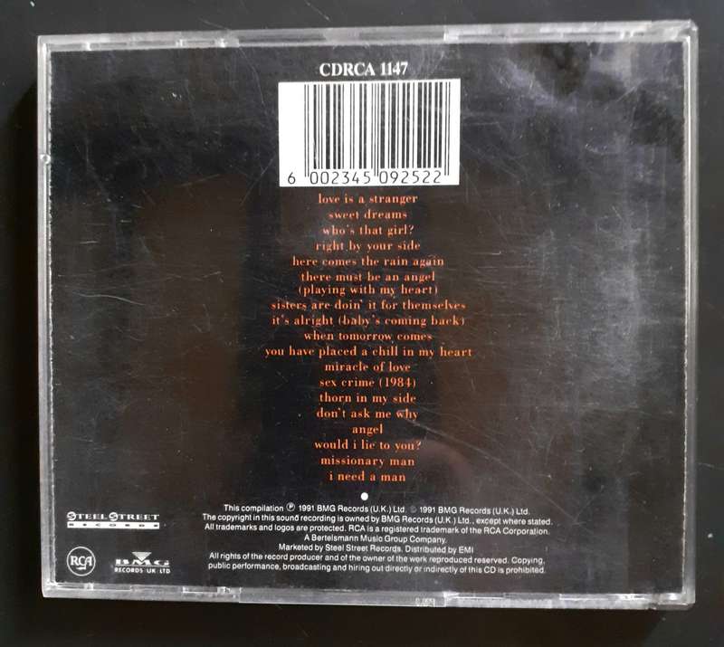 Eurythmics Greatest Hits (CD)