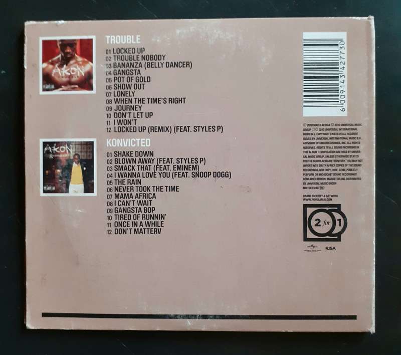 Akon - Trouble & Konvicted (2 CD Set)