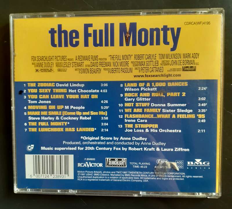 The Full Monty (Motion Picture Soundtrack) (CD)