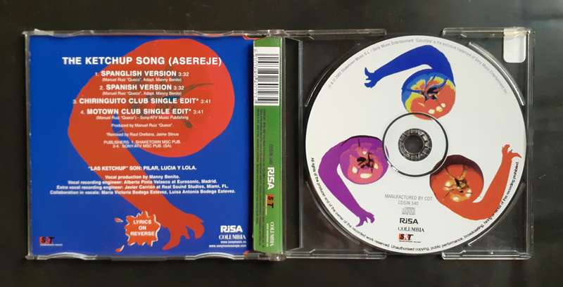 Las Ketchup - The Ketchup Song (Asereje) (CD Single)