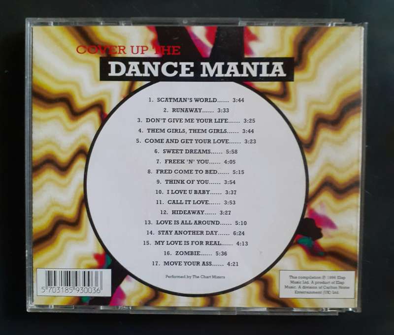 Cover Up The Dance Mania (CD)