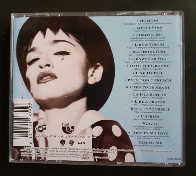 Madonna - The Immaculate Collection (CD)