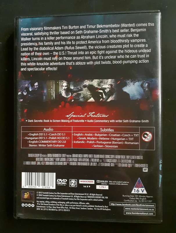 Abraham Lincoln Vampire Hunter (DVD)