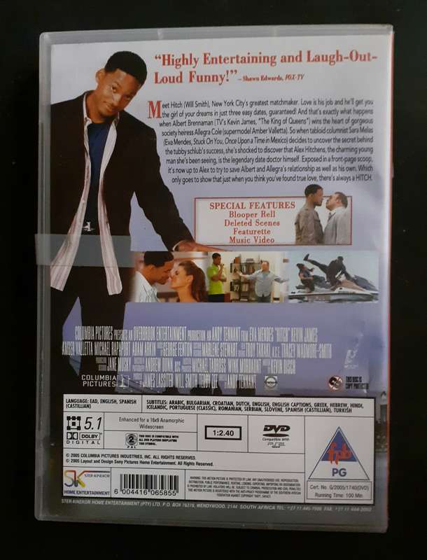 Hitch - Will Smith (DVD)