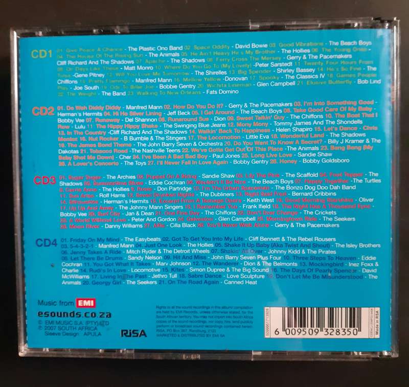 100 60s Hits (4 CD Set)