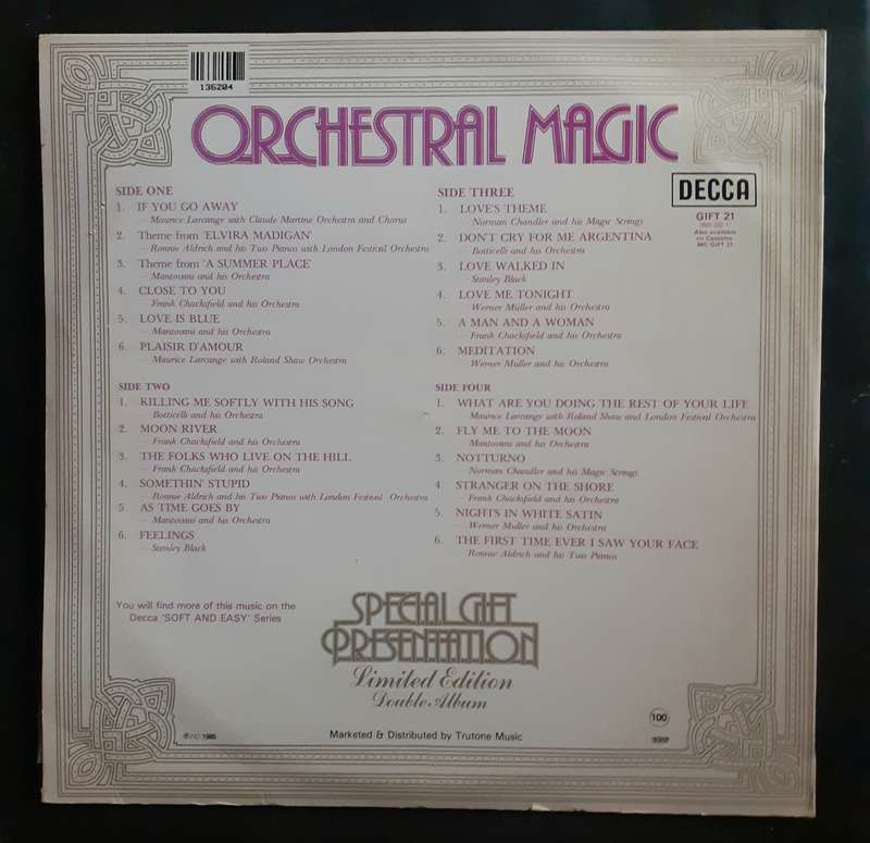 Orchestral Magic Double LP Vinyl Record Set