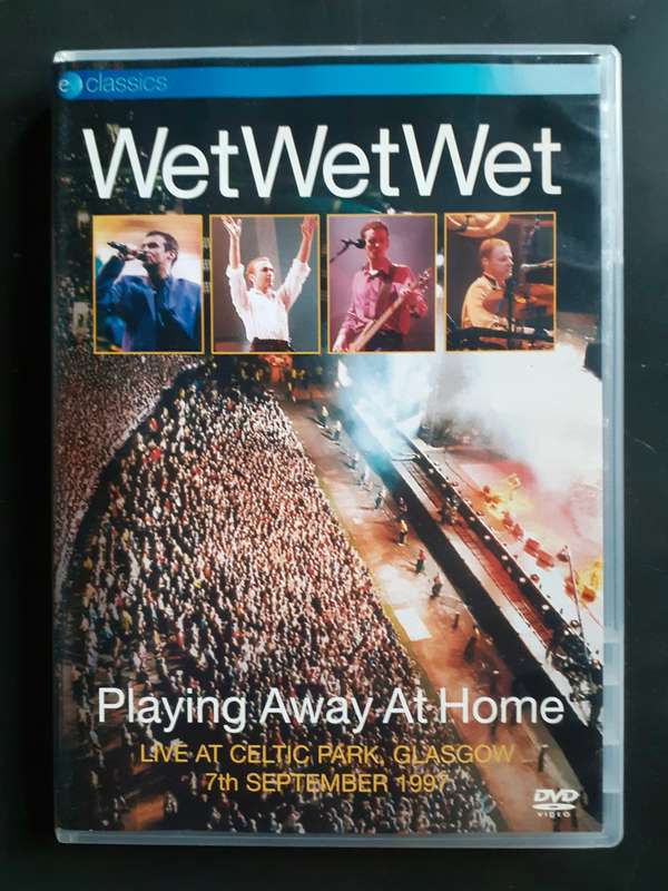 WET WET WET - Playing Away at Home Live at Celtic Park, Glasgow 1997 (DVD)