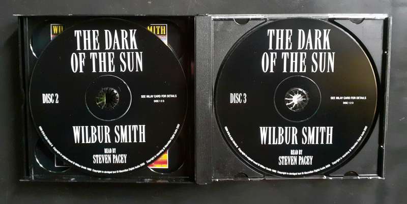 The Dark of The Sun by Wilbur Smith Read by Steven Pacey - Audio Book (3 CD Set)