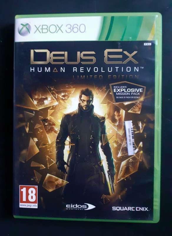 Dues Ex Human Revolution Xbox 360 Game