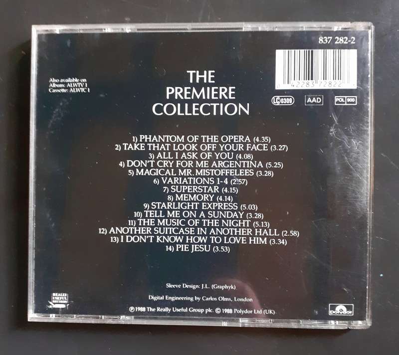 The Premiere Collection - The Best Of Andrew Lloyd Webber (CD)