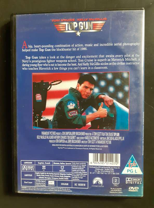 Top Gun - Tom Cruise (DVD)