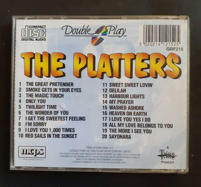 The Platters Greatest Hits (CD)