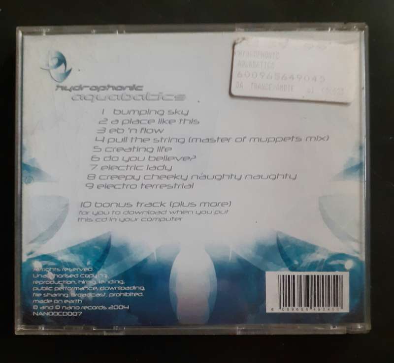 Hydrophonic - Aquabatics (CD)