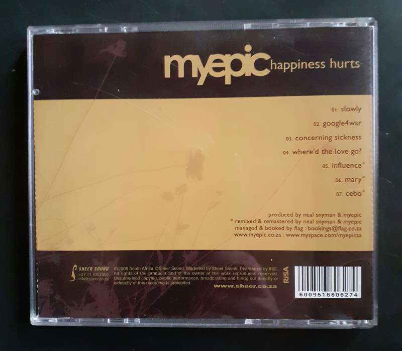 Myepic - Happiness Hurts (CD)