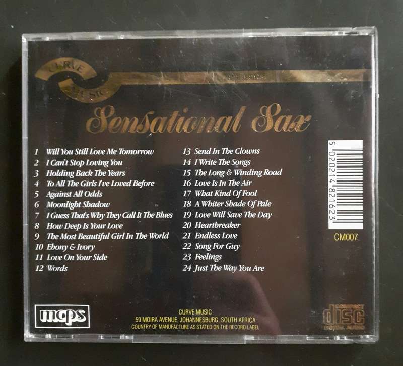 Sensational Sax (CD)
