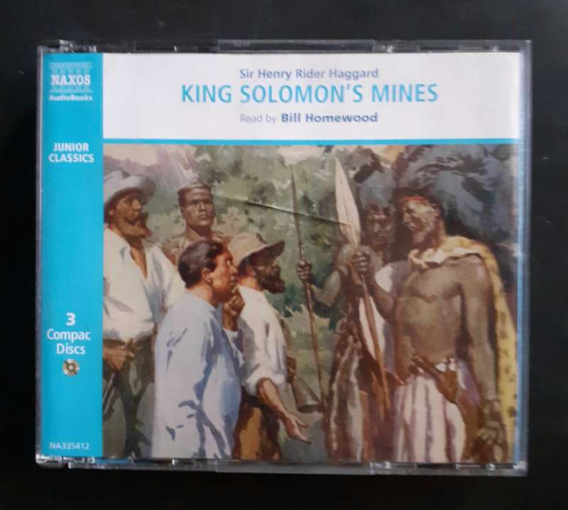 King Solomons Mines by Sir Henry Rider Haggard Read by Bill Homewood - Audio Book (3 CD Set)