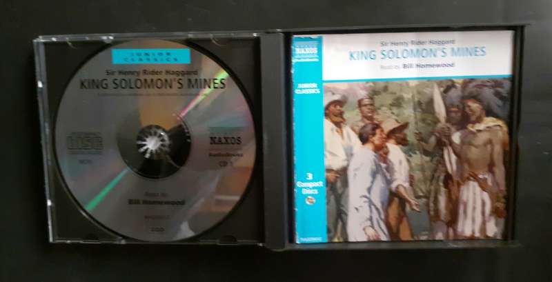 King Solomons Mines by Sir Henry Rider Haggard Read by Bill Homewood - Audio Book (3 CD Set)