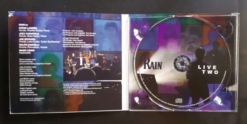 Rain (Tribute to The Beatles) - Live Two (CD)