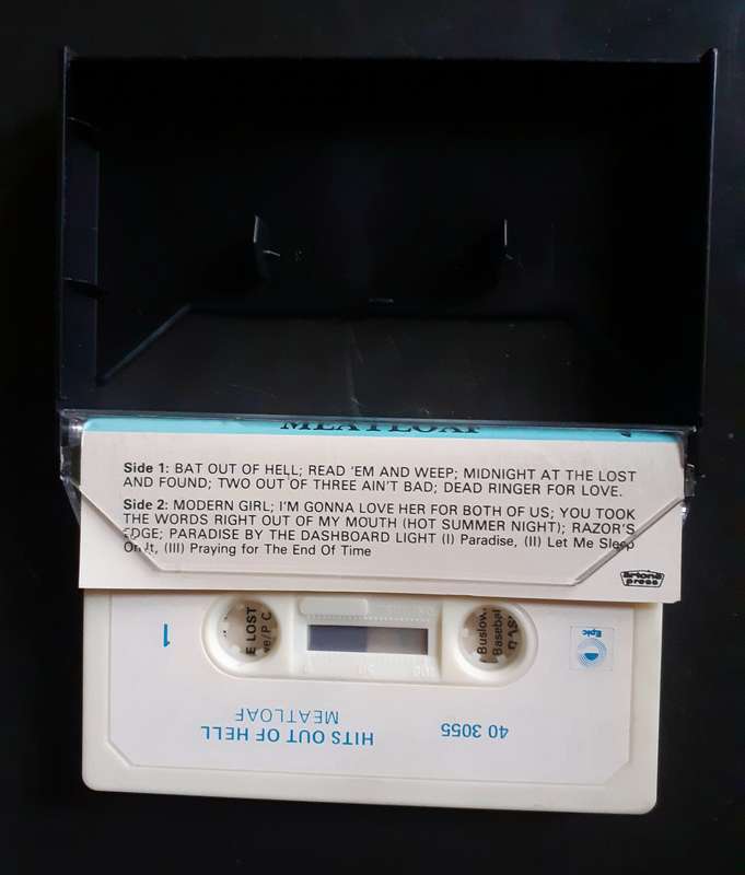 Meat Loaf - Hits Out of Hell Cassette Tape