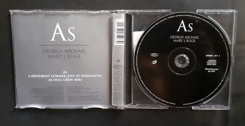 George Michael & Mary J. Blige - As (CD Single)