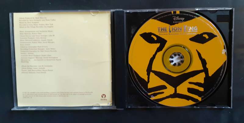 The Lion King (Original Broadway Cast Recording) (CD)
