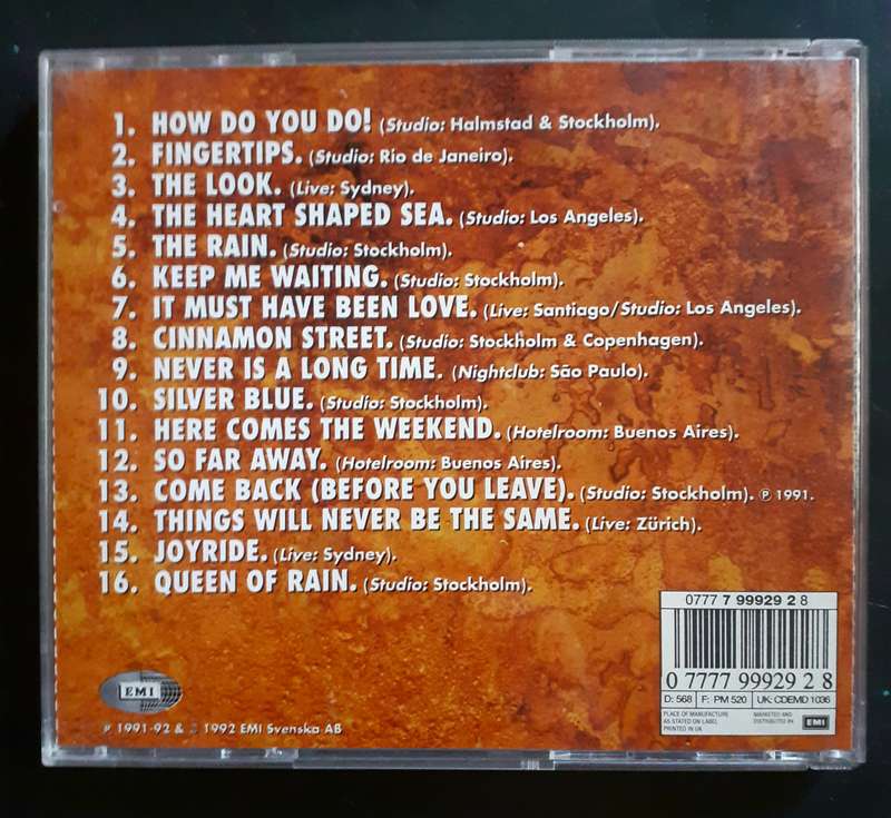 Roxette - Tourism (CD)