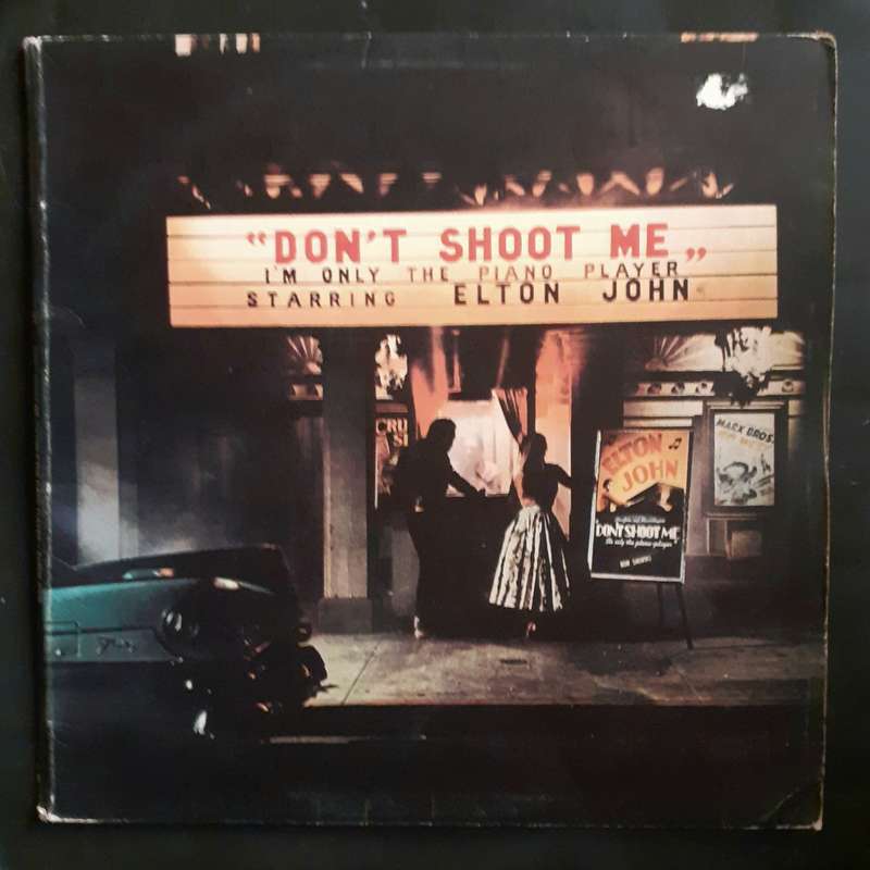 Elton John - Don't Shoot Me I'm Only The Piano Player LP Vinyl Record