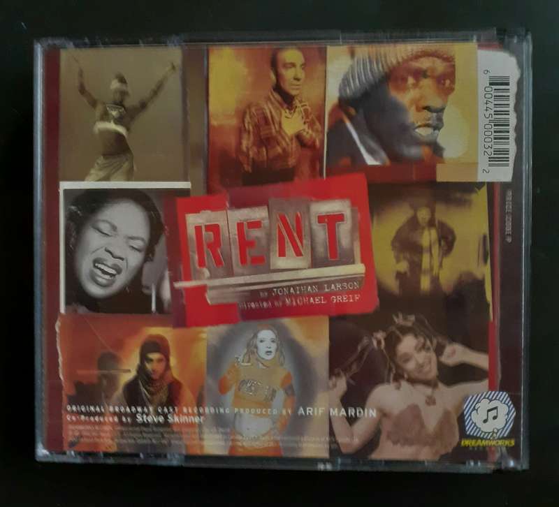Jonathan Larson - Rent (Original Broadway Cast Recording) (2 CD Set)
