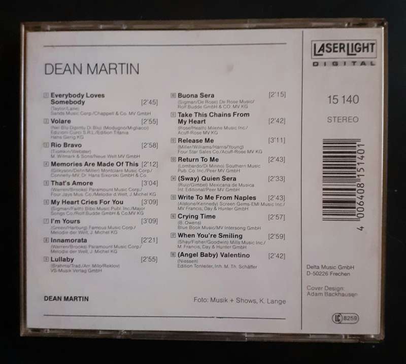 Dean Martin - Dean Martin (CD)