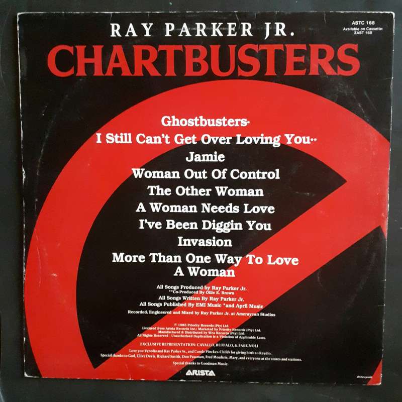Ray Parker Jr. - Chartbusters LP Vinyl Record
