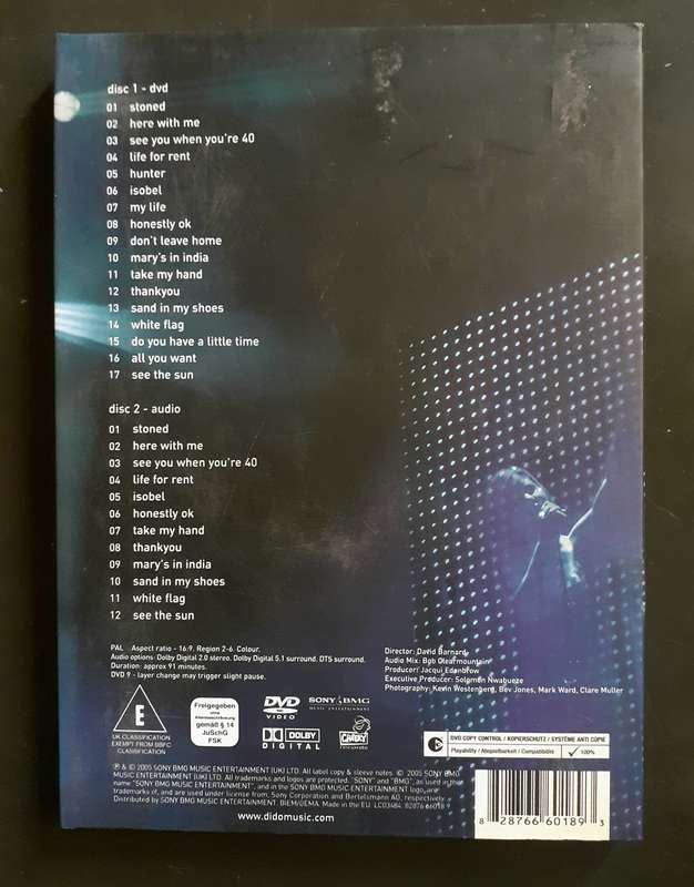 Dido - Live At Brixton Academy (CD & DVD Set)