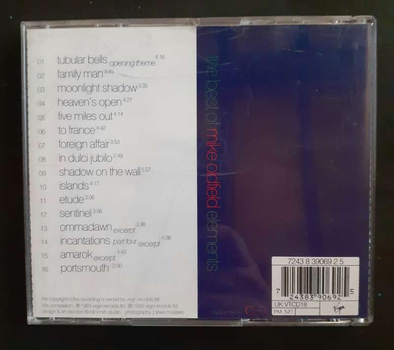 Mike Oldfield - The Best Of Mike Oldfield: Elements (CD)