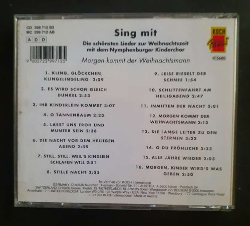 Sing Mit (CD)