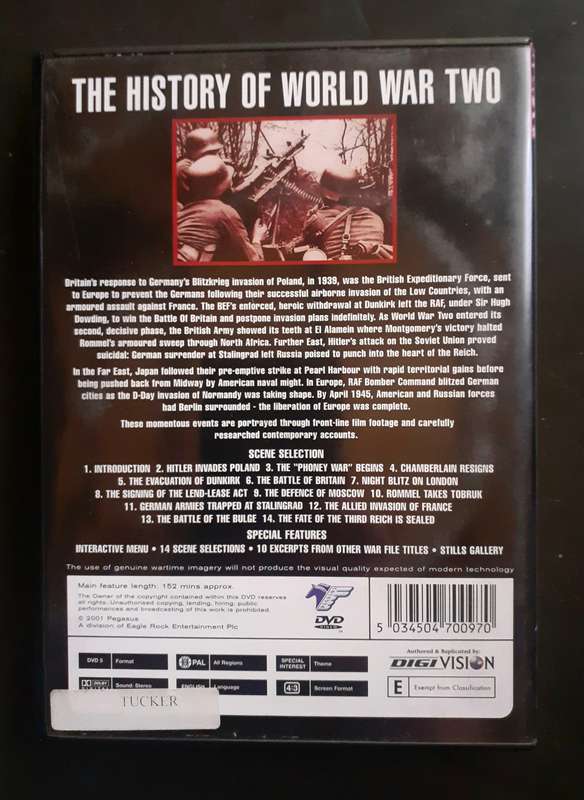The History of World War Two (DVD)