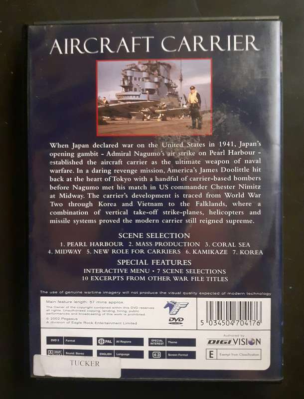 Aircraft Carrier - The Story of The Aircraft Carrier (DVD)