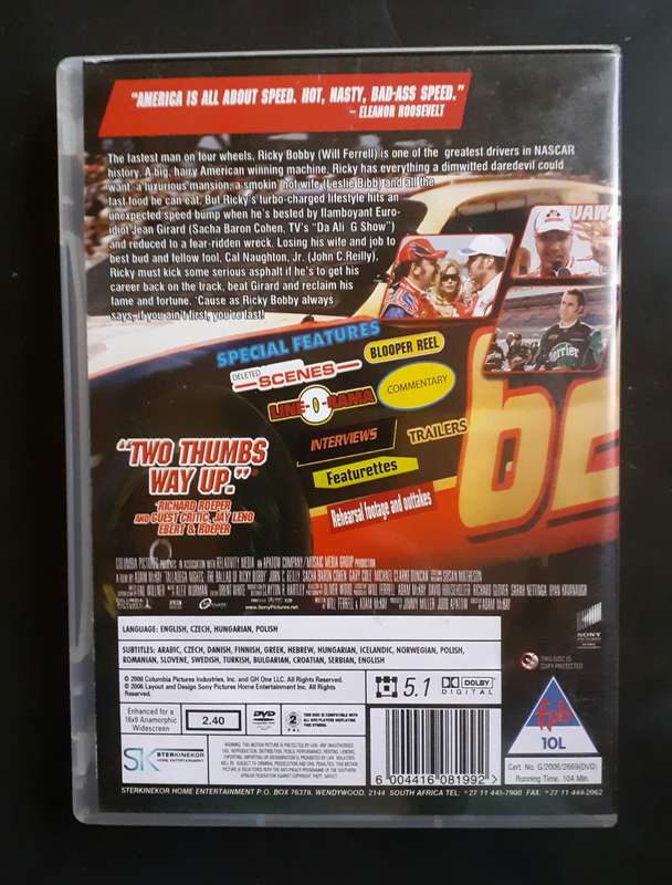 Talladega Nights - The Ballad Of Ricky Bobby (DVD)