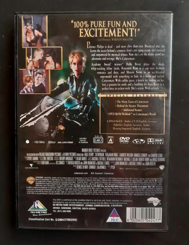 Cat Woman - Halle Berry (DVD)