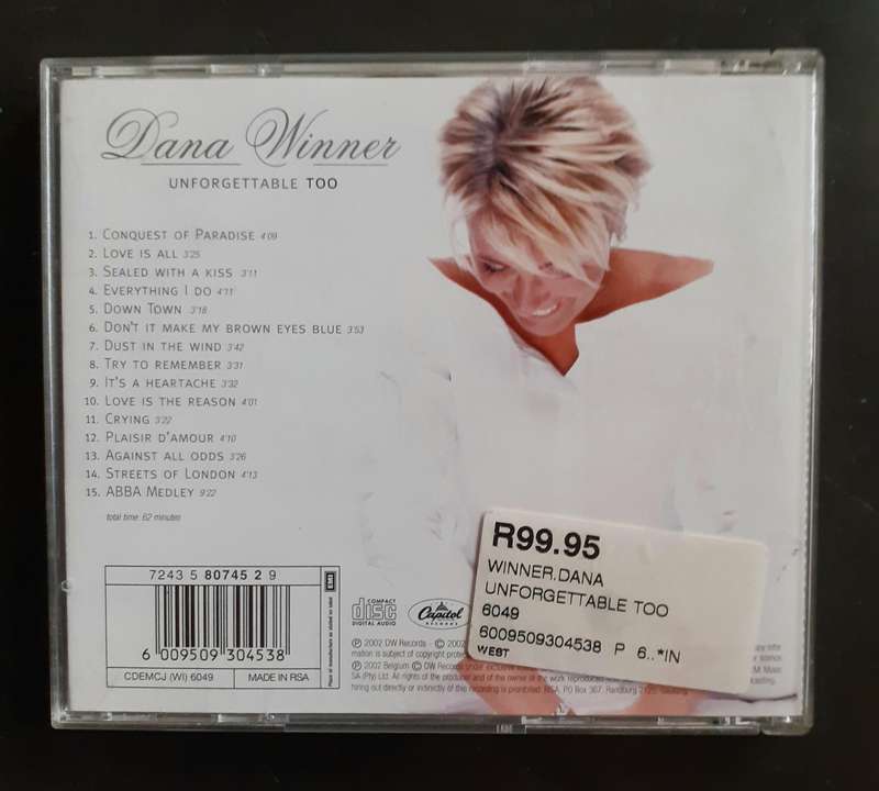 Dana Winner - Unforgettable Too (CD)