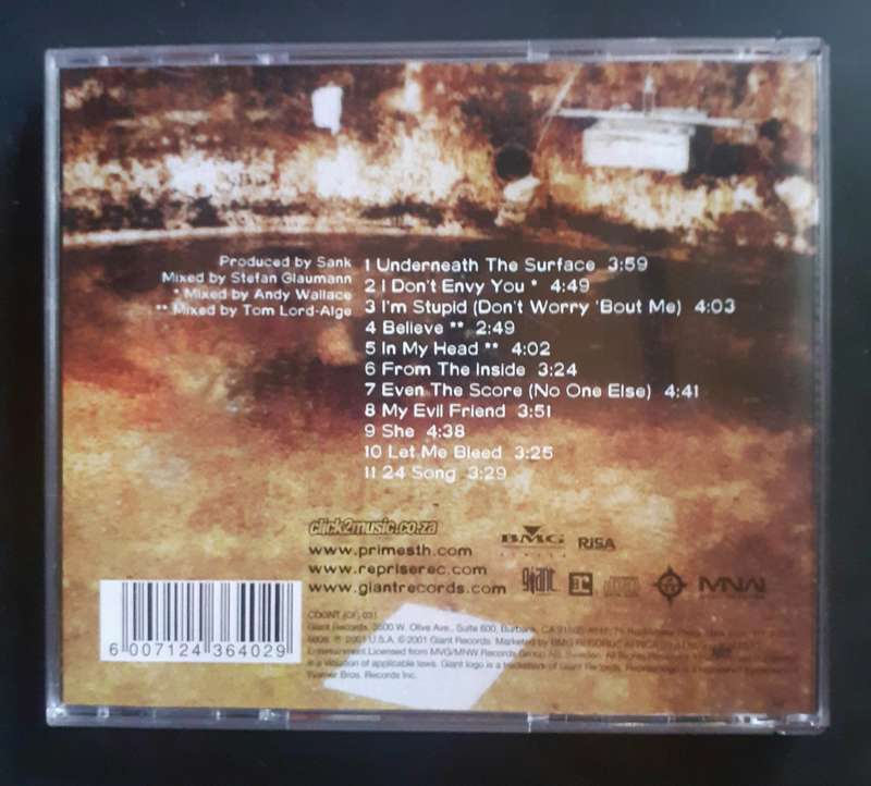 Prime Sth - Underneath The Surface (CD)