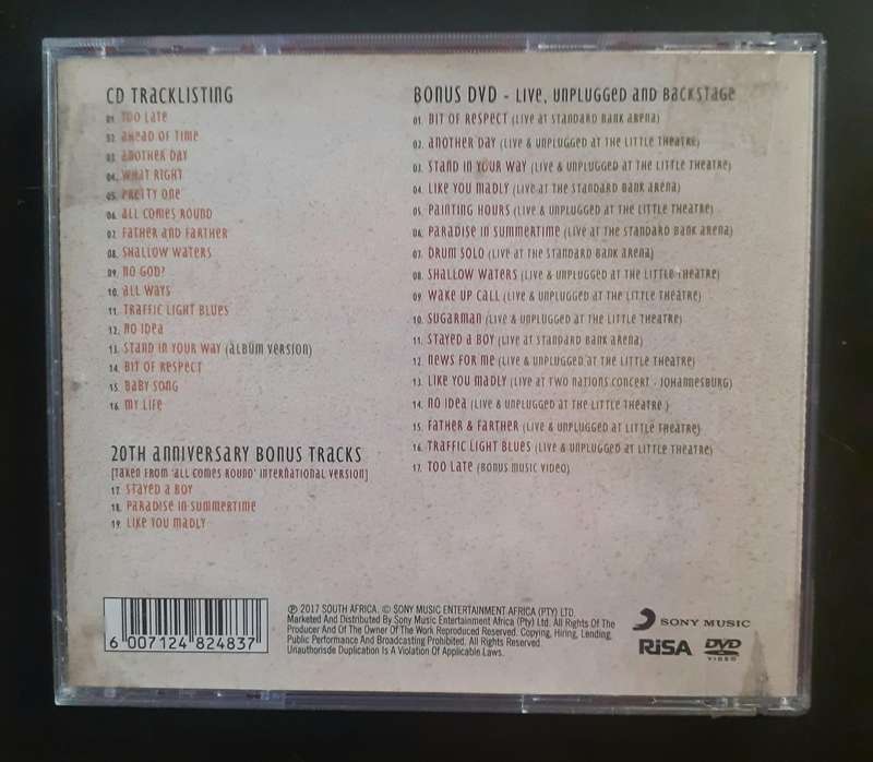 Just Jinger - All Comes Round - 20th Anniversary Deluxe Edition (CD & DVD Set)