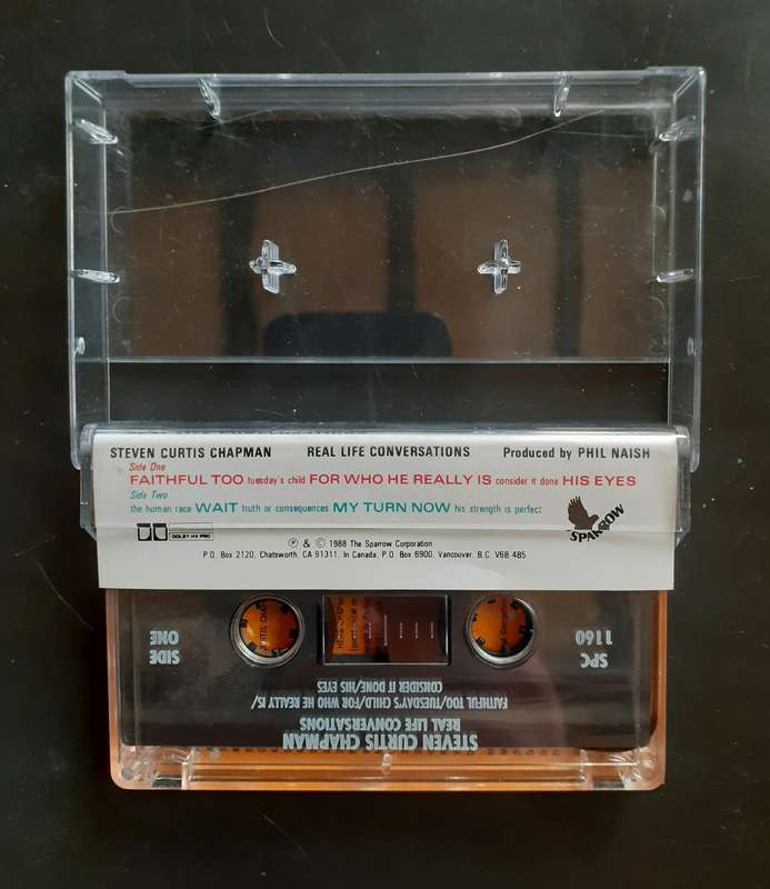 Steven Curtis Chapman - Real Life Conversations Cassette Tape