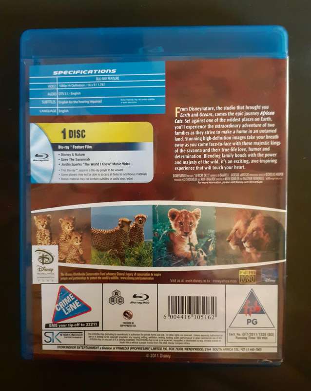 Disney Nature - African Cats (Blu-ray)